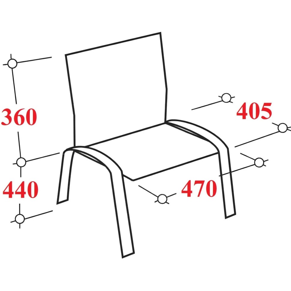 Стул FA_EChair Rio (ИЗО) хром, к/з синий DO730
