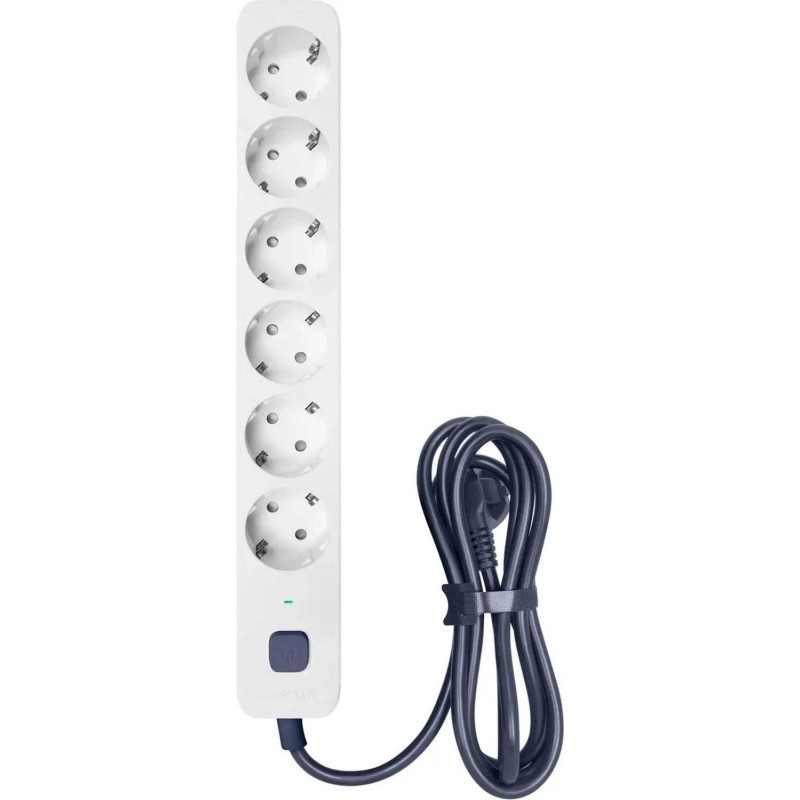 Сетевой фильтр Powercom SP-06W 5,0 м (6 розеток) белый/серый