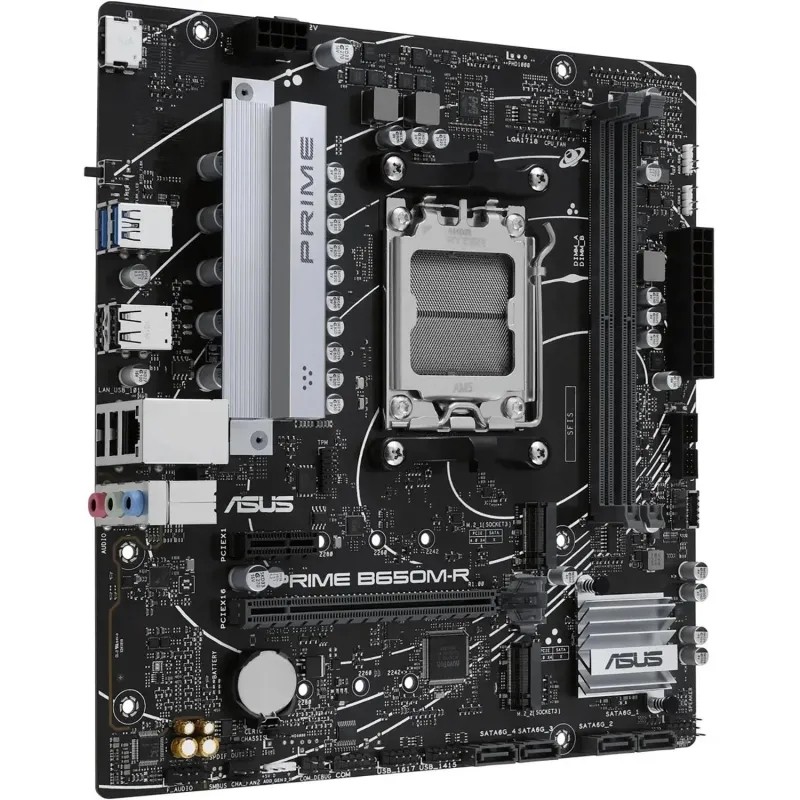 Материнская плата ASUS PRIME B650M-R, AM5, AMD B650, 2xDDR5 mATX