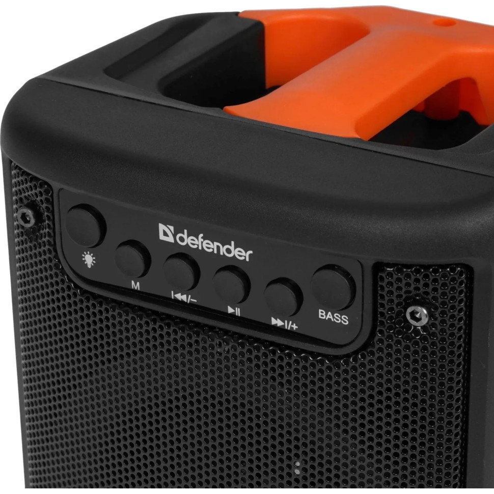 Акустическая система Defender Funky 10Вт, Light/BT/FM/USB/MIC/AUX