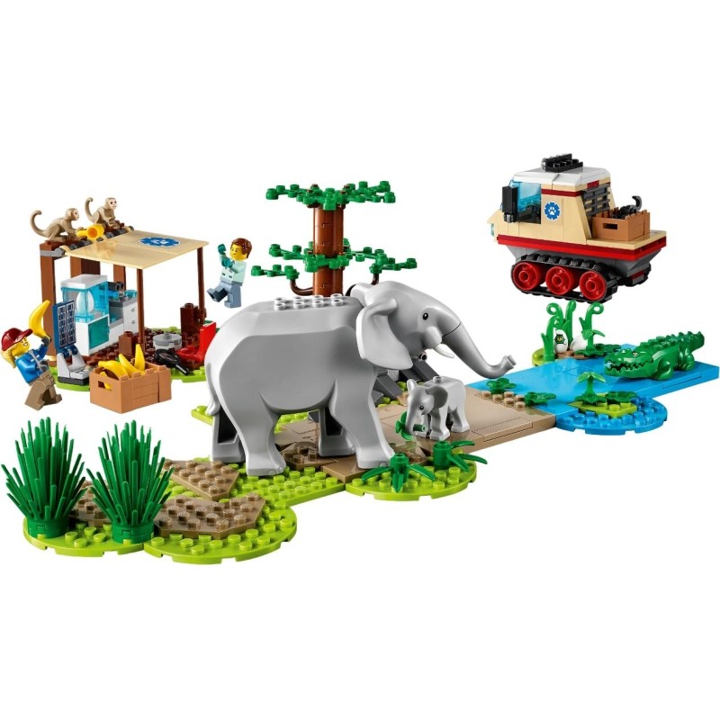 Конструктор Lego City Операция по спасению зверей (60302)