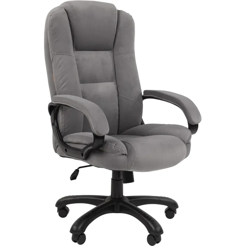 Кресло VT_Chairman Home 600 ткань Т-55 серый