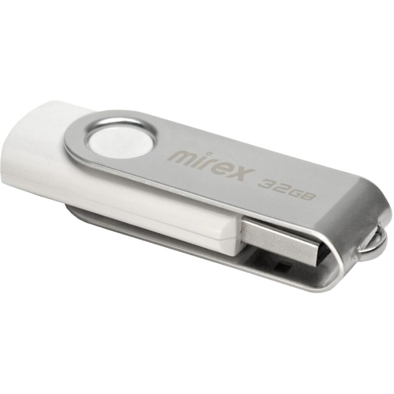 Флеш-память Mirex USB SWIVEL WHITE 32Gb (13600-FMUSWT32 )