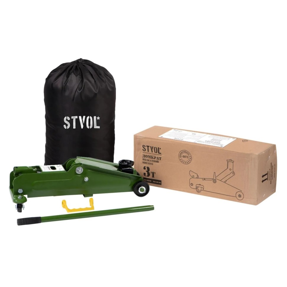 Домкрат подкатной Stvol 3т 133-385 мм (SDF3385)