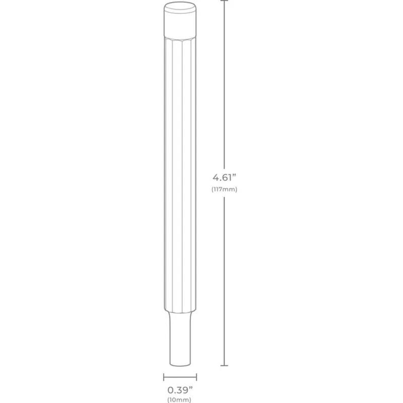 Отвертка с набором бит карманная Pocket Precision Screwdriver SE (серебр)