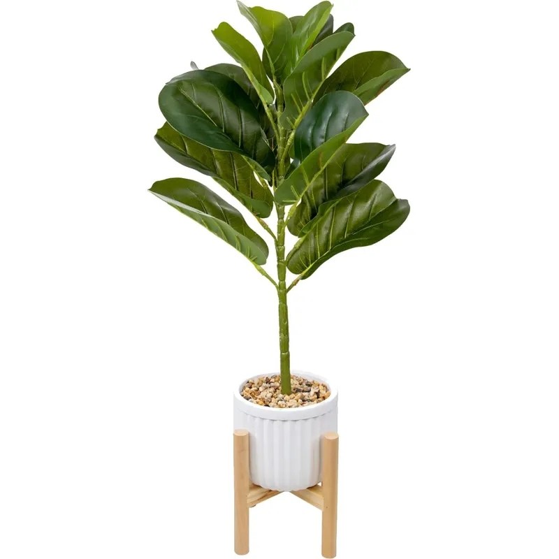 Дерево Цветок искусственный Фикус в цементн горшке,Д140 Ш140 В690,Mia7