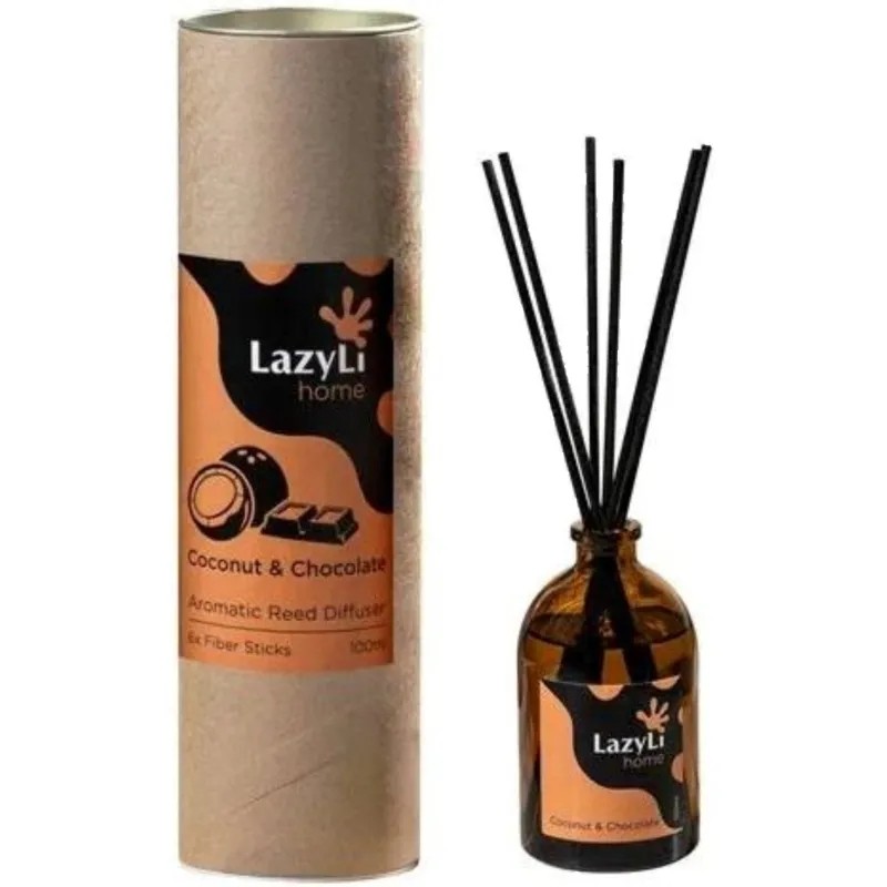 Аромадиффузор LazyLi Coconut&Chocolate 100мл тубус, TSRD00154978