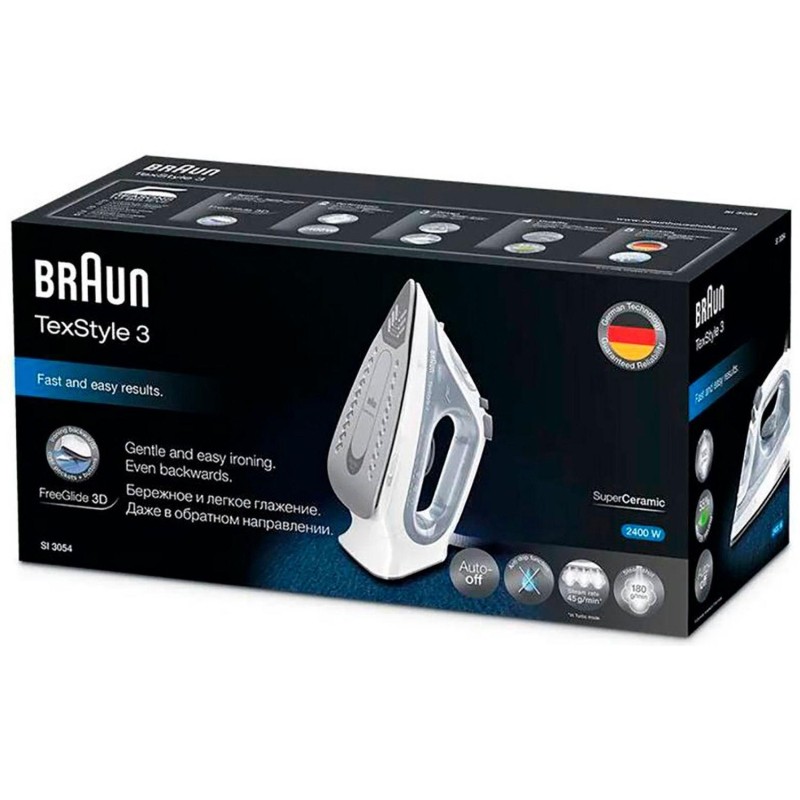 Утюг Braun TexStyle3 SI3054GY 2400Вт серый