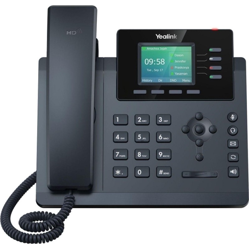 IP-телефон Yealink SIP-T34W, 4акк, USB, цв.экран, PoE, GigE Wi-Fi 2.4/5ГГц