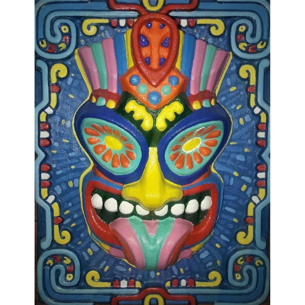 Раскраска 3D Барельеф Хранитель вечных болот 25х35см,акр.кр.6цв/наб KB 006 Раскраска 3D Барельеф Хранитель вечных болот 25х35см,акр.кр.6цв/наб KB 006