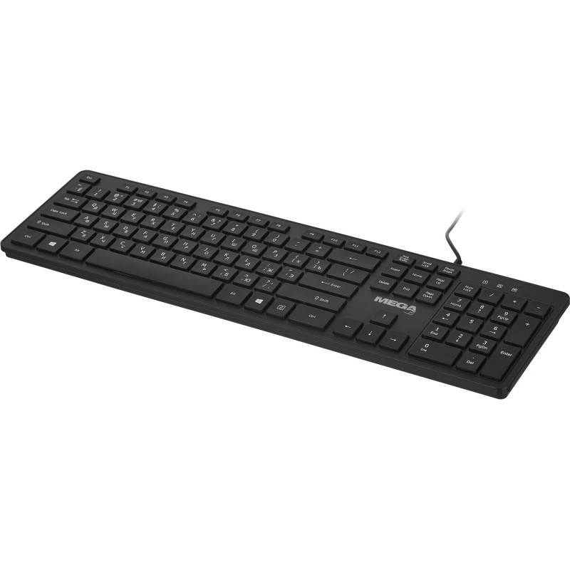 Клавиатура ProMega C-KB002 черная, USB, 104кн