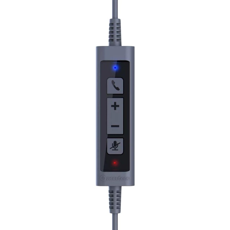 Гарнитура проводная Accutone UB610MK3 ProNC USB Comfort (ZE-UB610MK3-ENC)