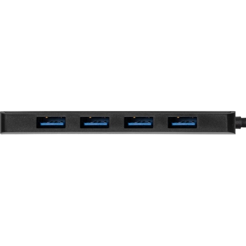 Концентратор USB хаб ExeGate (EX293986RUS)  DUB-4CP/1 4-в-1 черн