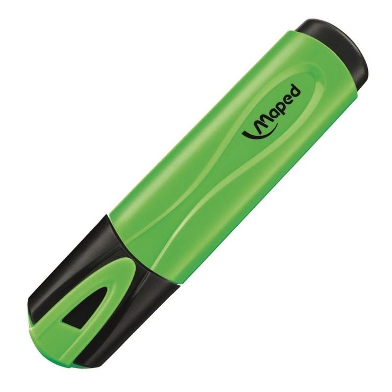 Маркер текстовыделитель Maped FLUO PEP&#039;S CLASSIC 1-5 мм, зеленый,742533