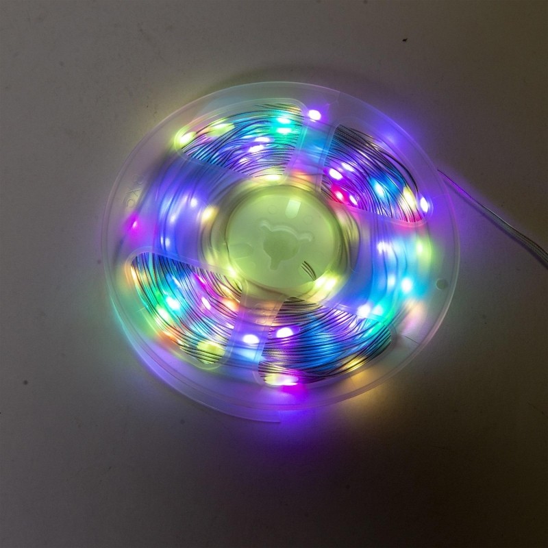 Гирлянда светодиодная Нить SMART-STRING-10100RGB,10М,100LED, Funray 2662