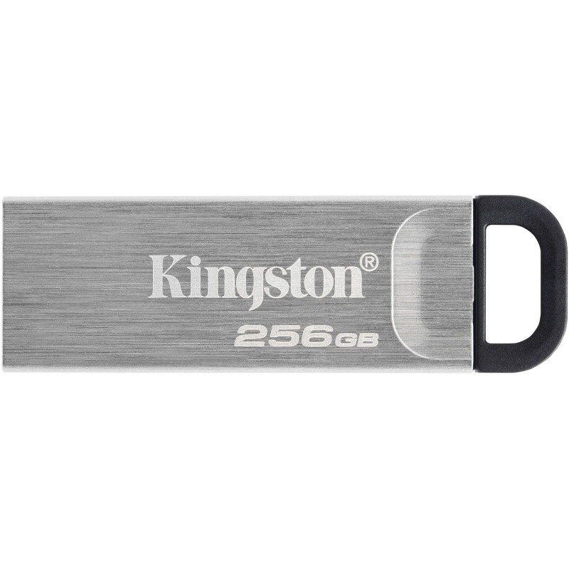 Флеш-память Kingston DataTraveler Kyson, USB 3.2 G1, сереб, DTKN/256GB