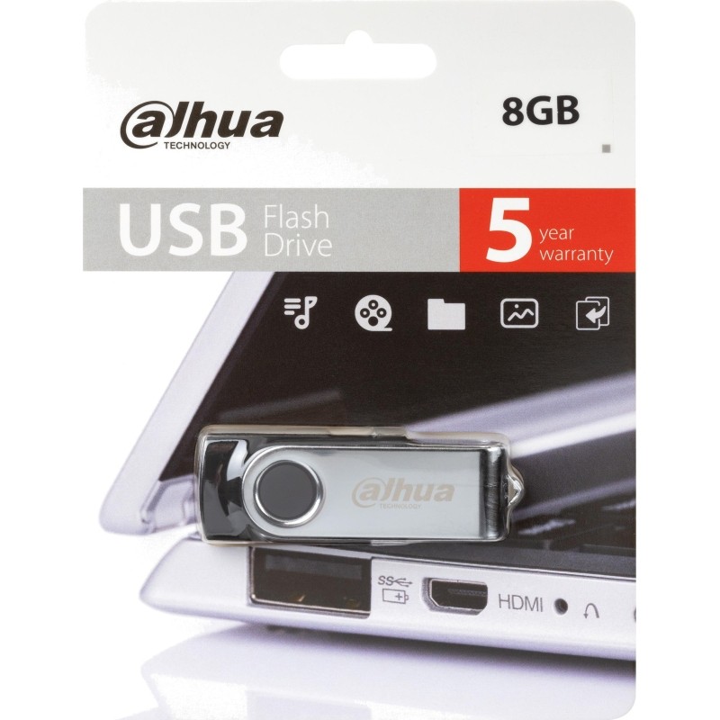 Флеш-память Dahua 8 Гб, USB 2.0 DHI-USB-U116-20-8GB