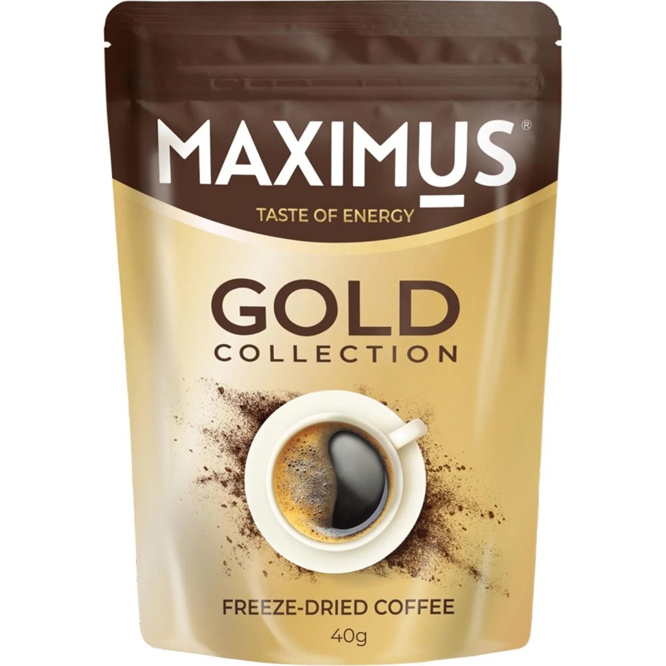 Кофе сублимированный Maximus Gold набор с кружкой 135г