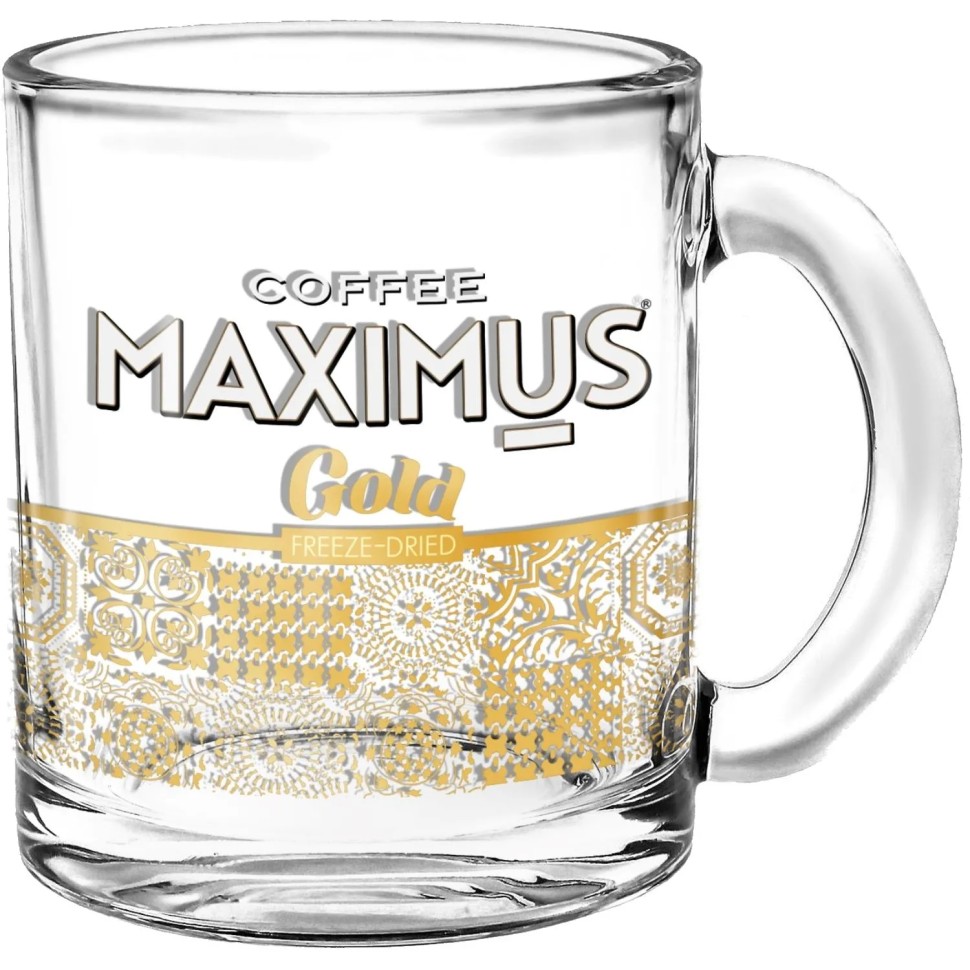 Кофе сублимированный Maximus Gold набор с кружкой 135г