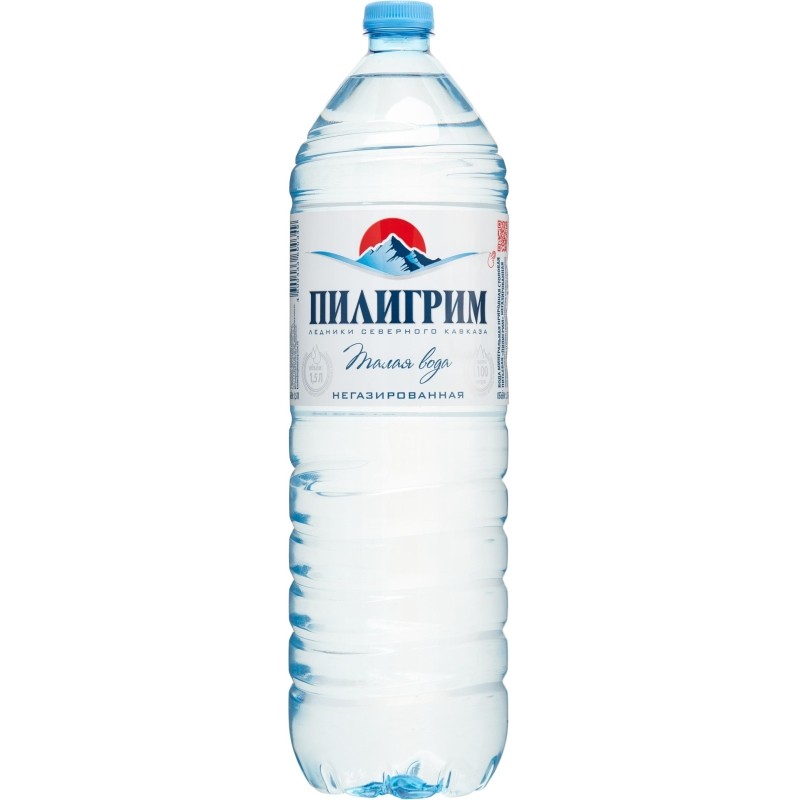 Вода питьевая Пилигрим талая ледниковая негазированная 1.5л