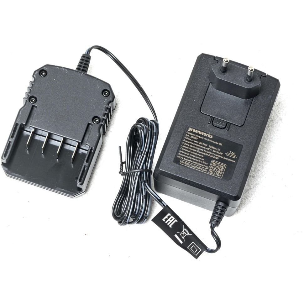 Зарядное устройство Greenworks G40UCM2M, 40V, 2A (2946507)