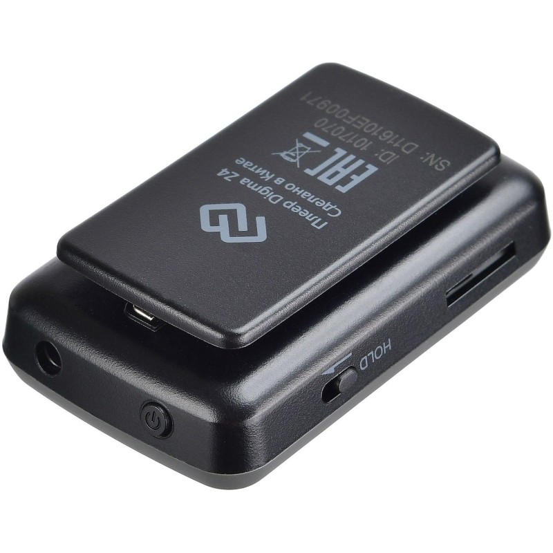 Плеер MP3 Digma Z4 BT 16Gb черный/1.5/FM/microSDHC/clip