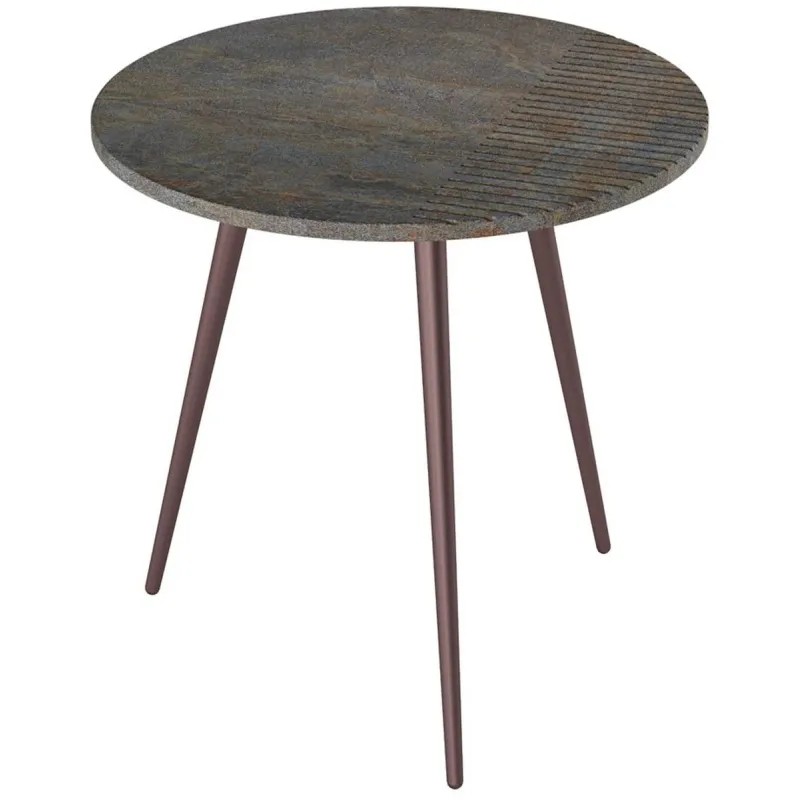 Стол журнальный KF_Рикон Страйп, гранж (8090241201)