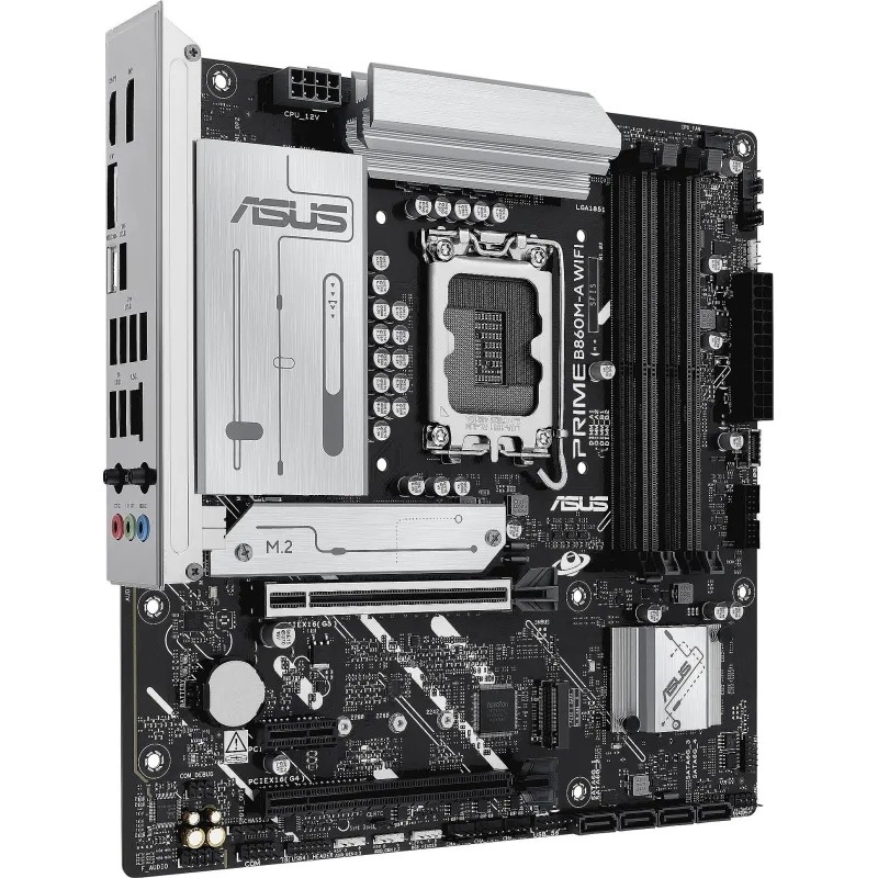 Материнская плата ASUS PRIME B860M-A WIFI, LGA1851, B860, 4xDDR5, mATX