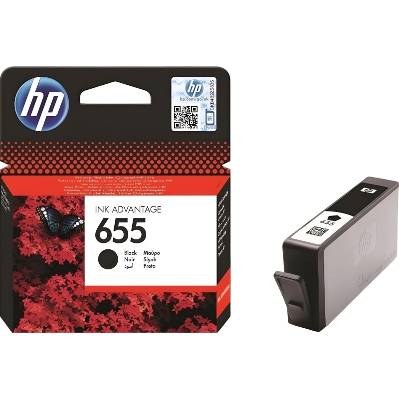 Картридж струйный HP 655 CZ109AE чер. для DJ Ink Advantage 3525/4625/5525