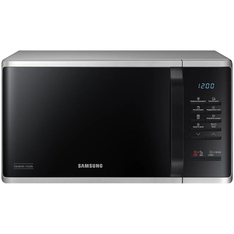 Микроволновая печь Samsung (MS23K3513AS/BW) 23л. 800Вт нержавеющая сталь