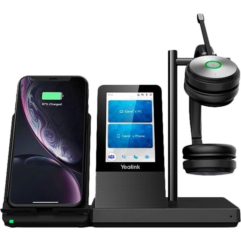 Гарнитура беспроводная Yealink WH66 Dual UC (Дисплей 4&#039;&#039;, DECT, 160м)