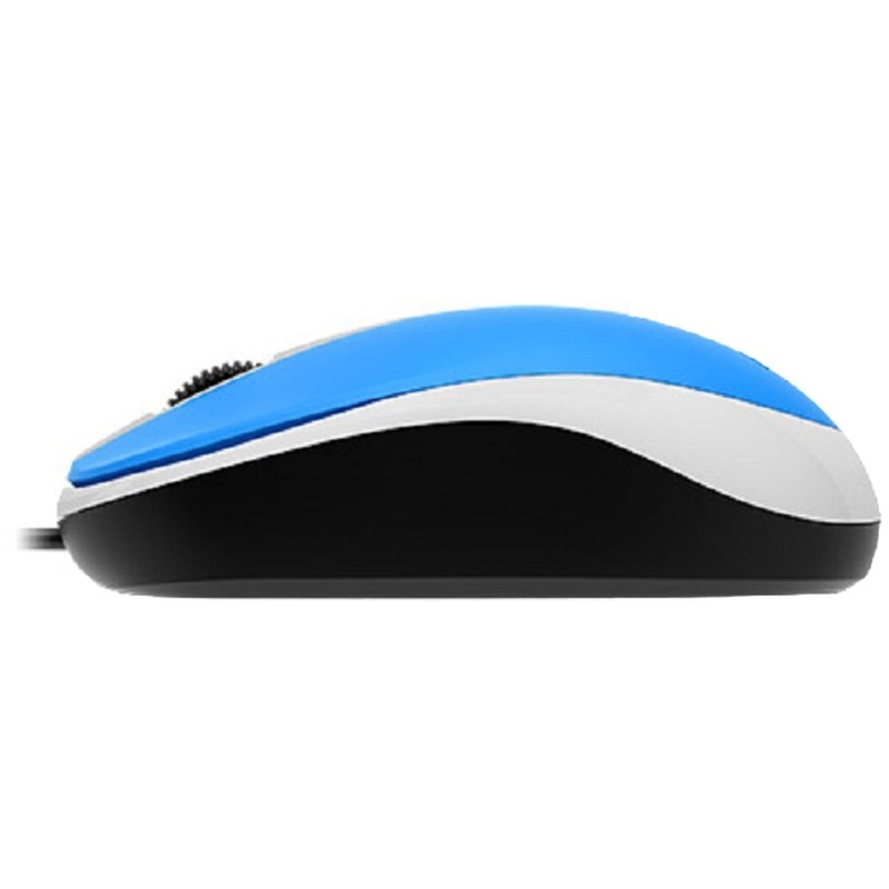 Мышь компьютерная Genius DX-120,USB, оптическая, 1000 DPI 1.5m, голубой