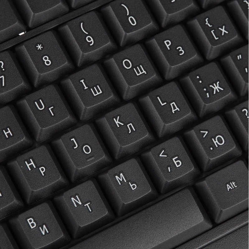 Клавиатура ProMega E-KB721 черная, USB, 104кн