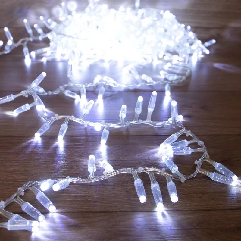 Гирлянда светодиодная &#039;Кластер&#039; 10 м, 400 LED, бел NEON-NIGHT 303-645
