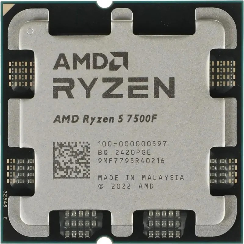 Процессор AMD Ryzen 5 7500F AM5 OEM (100-000000597)