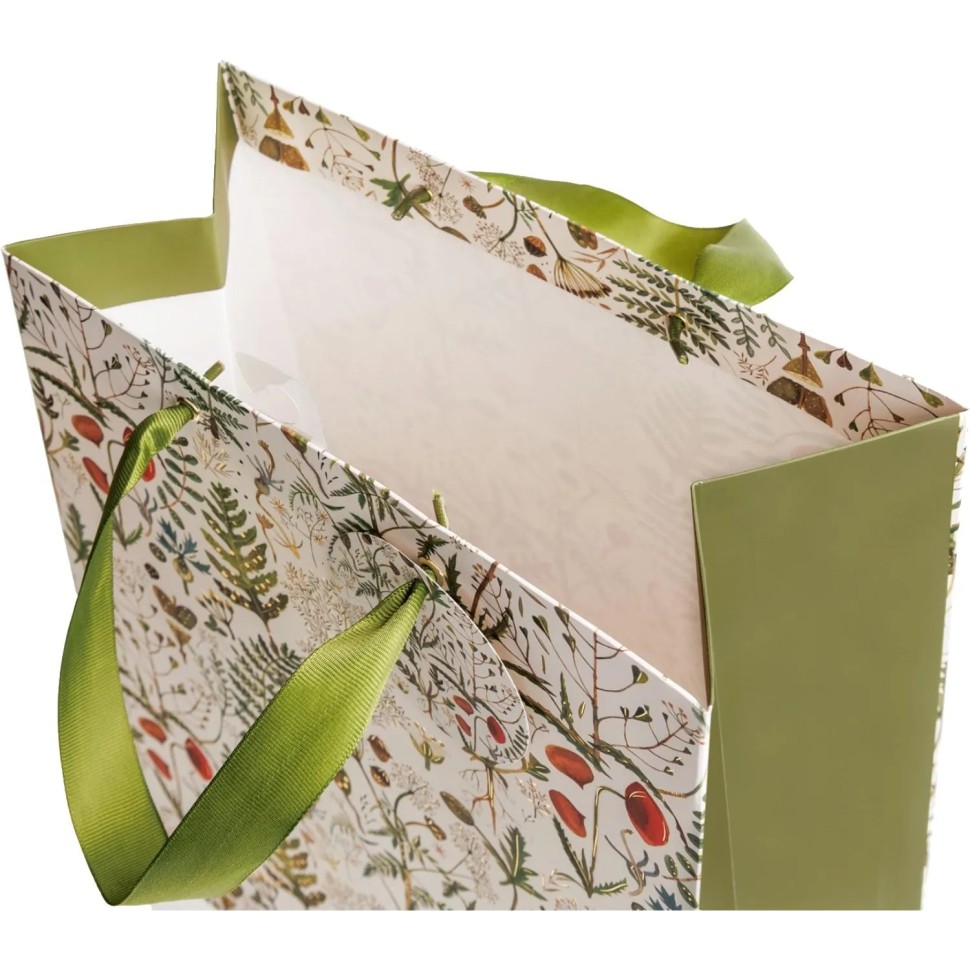 Пакет для подарков PREMIUM FLORA.ЛУГОВЫЕ ТРАВЫ, L, 26x32.4x13см, 2-852/06