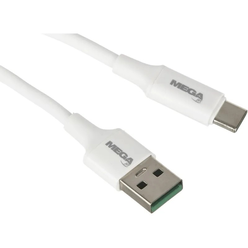 Кабель 2,4A, 1м, USB - Type-C, TPE, силикон, белый BT-JCBL-006/U28