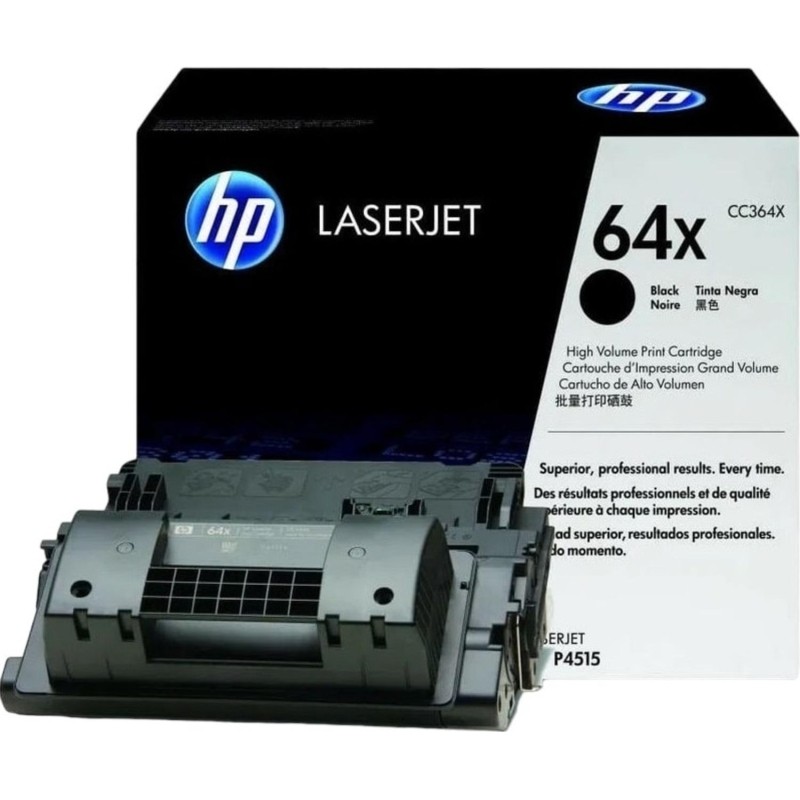Картридж лазерный HP 64X CC364X чер. для LJ P4015/P4515