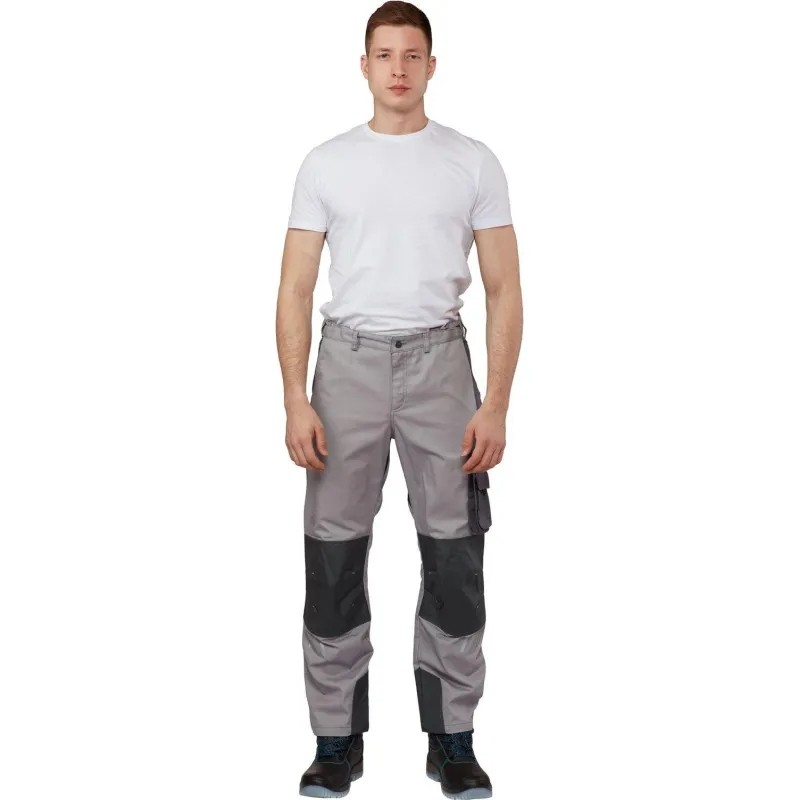 Брюки летние муж. л33-БР серые (р.44-46) 170-176 (серия л)