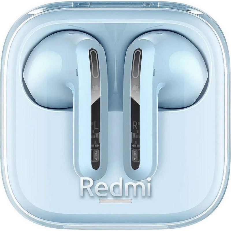 Наушники Xiaomi Redmi Buds 6 Active Transparent blue (BHR8394GL)