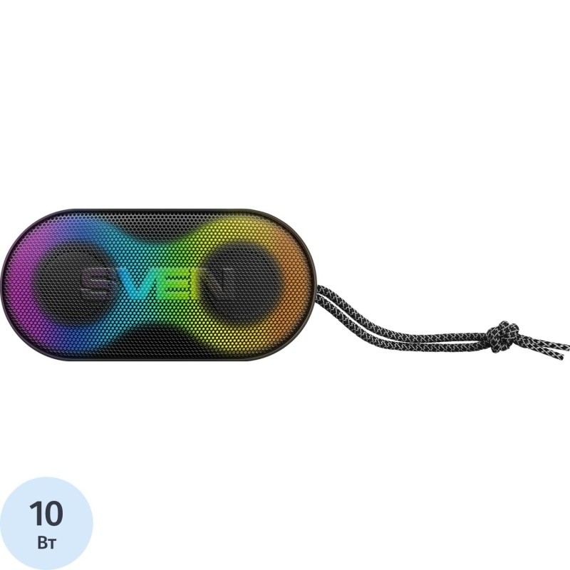 Акустическая система Sven PS-99, 10Вт, IPx5, TWS, Bluetooth