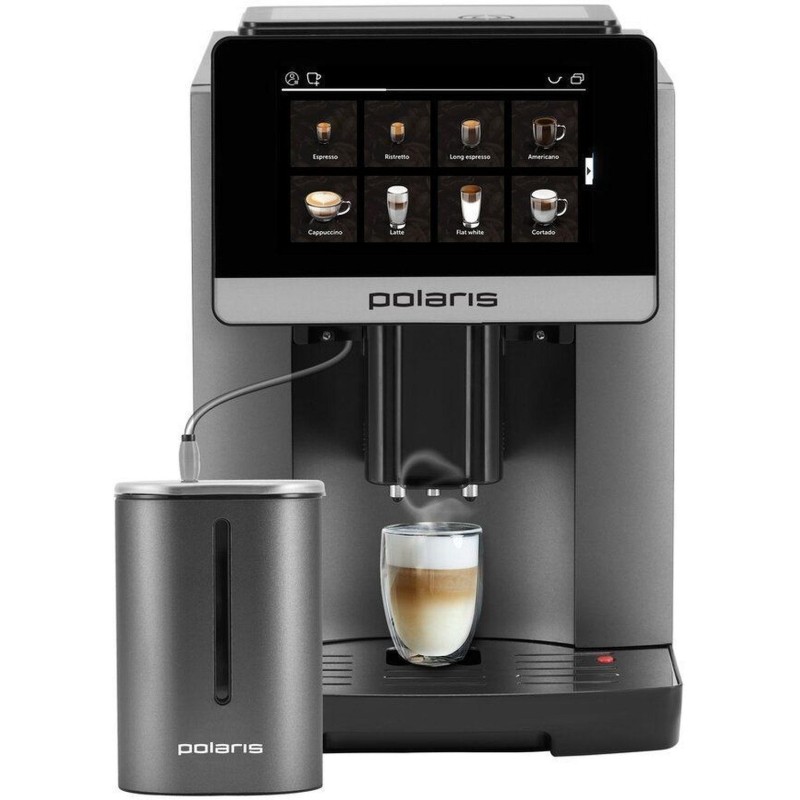 Кофемашина Polaris PACM 2080AC WIFI IQ Home, Графитовый