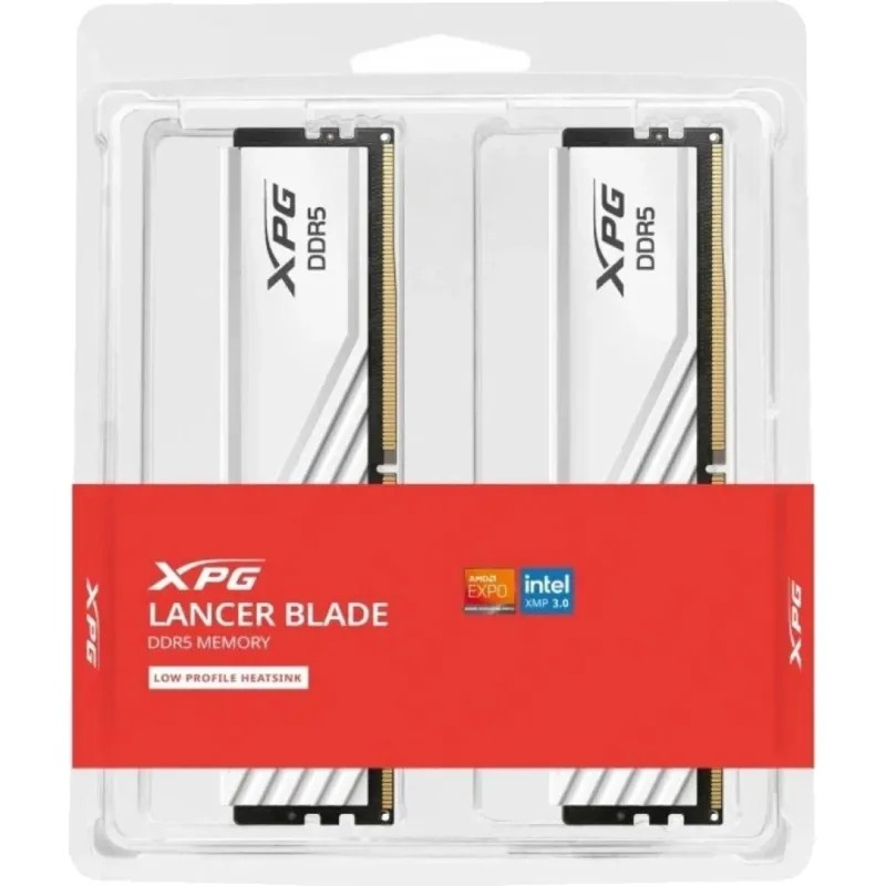 Модуль памяти ADATA DDR5 DIMM 32Gb(2x16) 6000МГц (AX5U6000C3016G-DTLABWH)