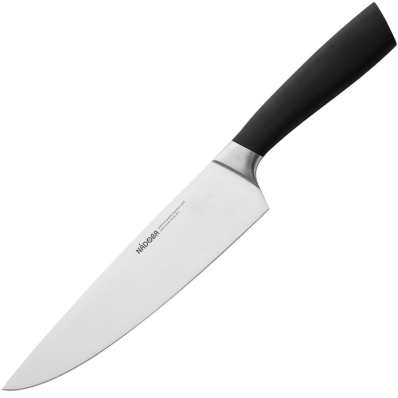Нож поварской, 20 см, нержавеющая сталь, NADOBA, серия UNA,(723910)