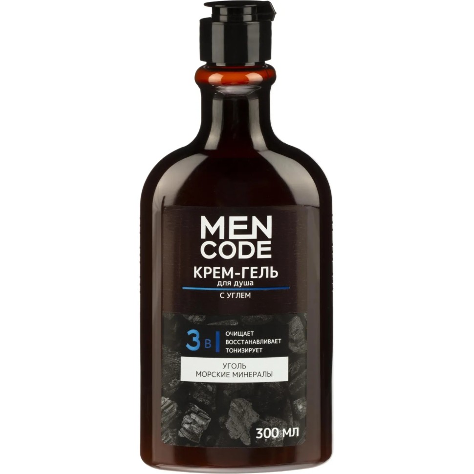 Подарочный набор MEN CODE Гель д/д ЭкстрУгля300 мл+Шамп д/волос укреп300мл Подарочный набор MEN CODE Гель д/д ЭкстрУгля300 мл+Шамп д/волос укреп300мл