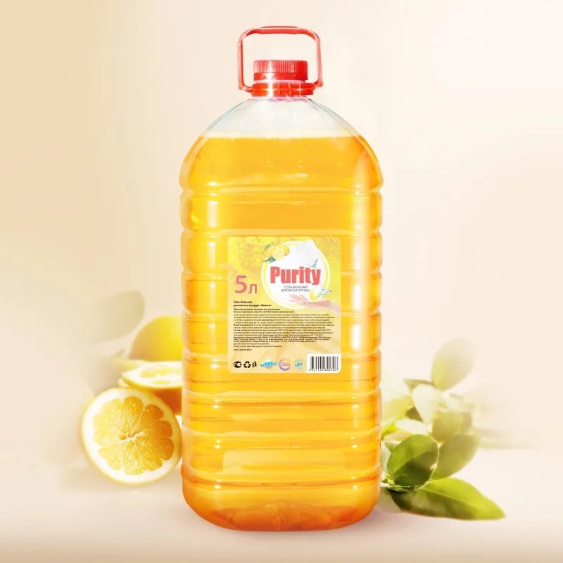 Средство для мытья посуды Чи100та Purity Лимон гель 5 л