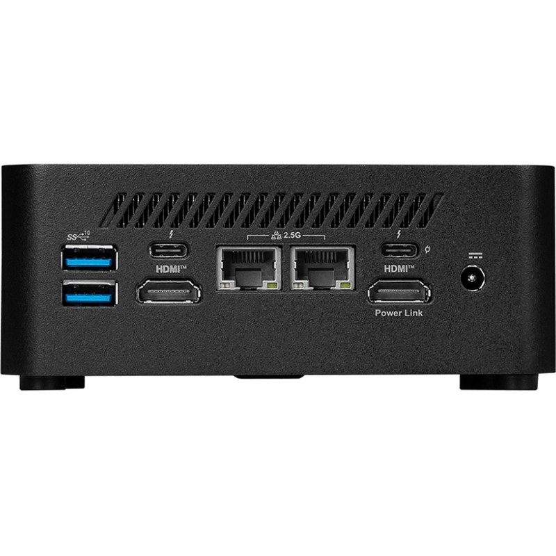 Неттоп MSI Cubi NUC 1M-053BRU ICore3 100U/HDG630/noOS/черный