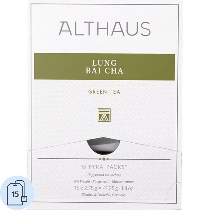 Чай Althaus Pyra Pack Lung Bai Cha, 15пак/уп (TALTHL-P00006)