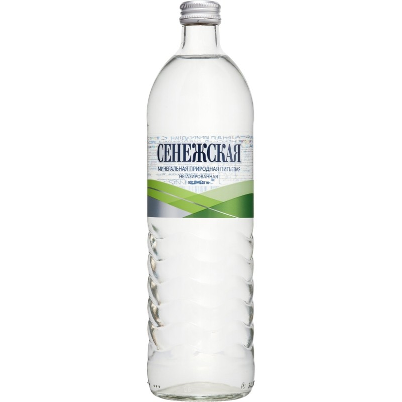 Вода минеральная Сенежская негазированная, стекло 0,75 л