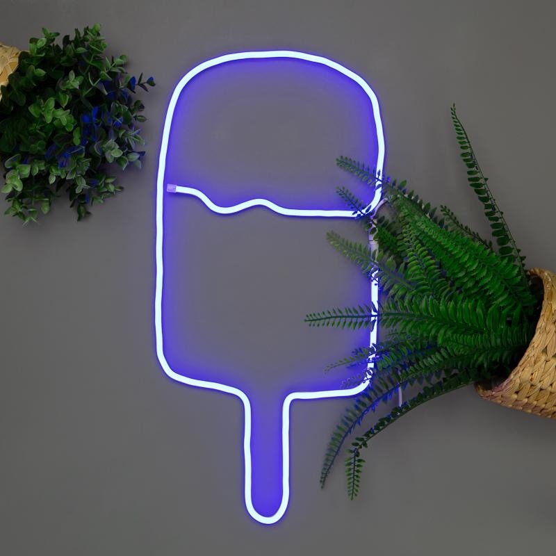 Гирлянда светодиодная Наб для созд неонов фигур 90LED, 0.75м,син 131-003-1